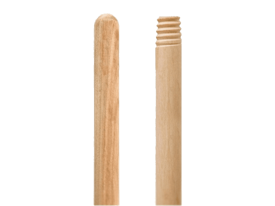 Cabo de madera con rosca